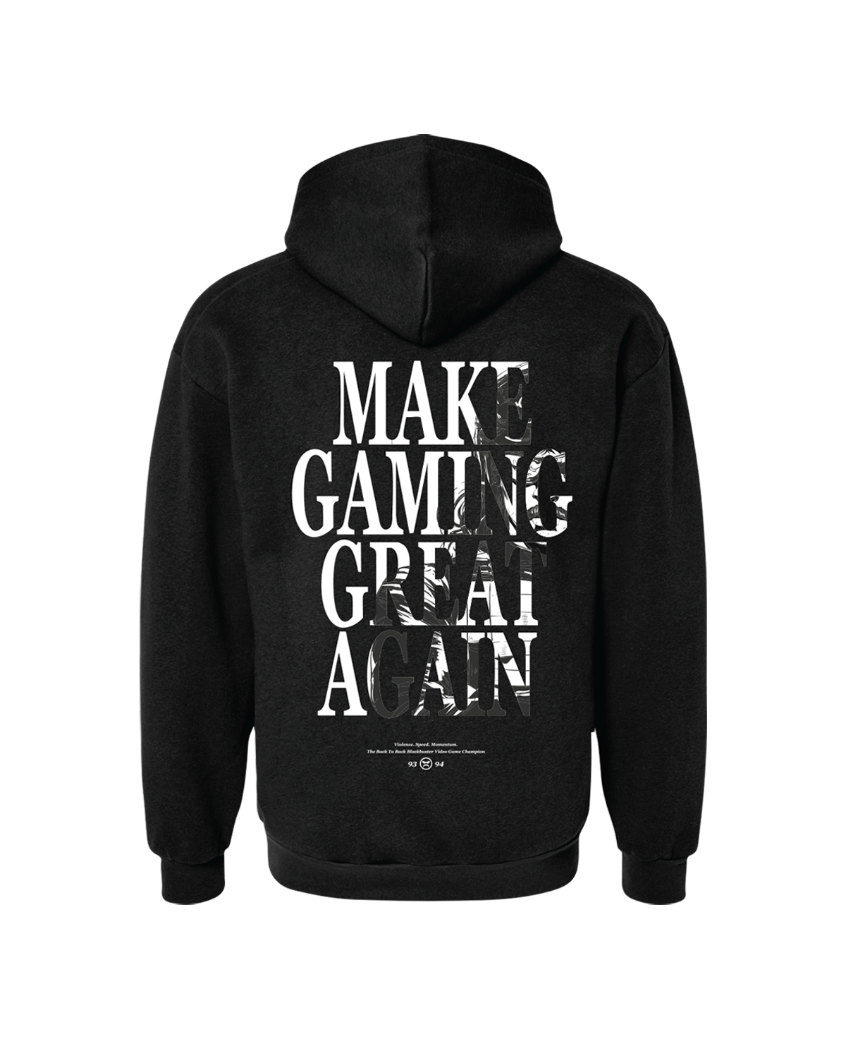 Make Gaming Great Again Black Hoodie